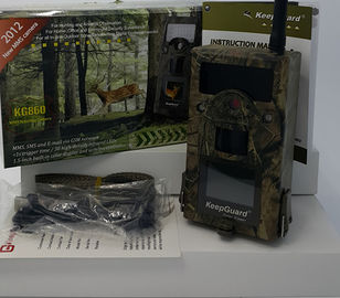 Email / GPRS / GSM Game Camera , Action Infrared Hunting Camera SMS Inversion Control