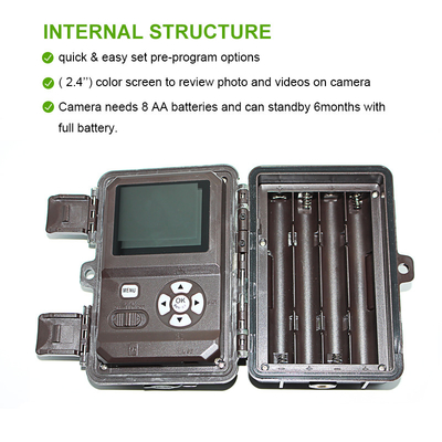 KW571 Digital Game Camera 1080P Video 30MP Image 0.25s Traigger Time