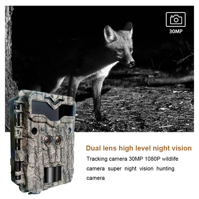 KW698A wildlife hunting trail camera dual-lens 2-sensors scouting camera 4K game camera easy to navigate simple to use