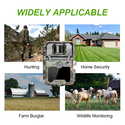 KW571 Factory OEM ODM Mini Wildlife Scouting Timelapse Trail Camera IP67 No-Glow CMOS Sensor and SD Memory night vision