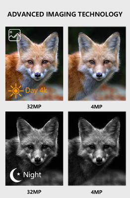 WIFI trail Camera KW866 waterproof IP67 OEM/ODM up to 512GB Storage SD Memory Card 32MP 4K wildlife camera
