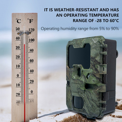 WIFI hunting camera KW866 waterproof IP67 OEM/ODM up to 512GB Storage SD Memory Card 32MP 4K wildlife camera