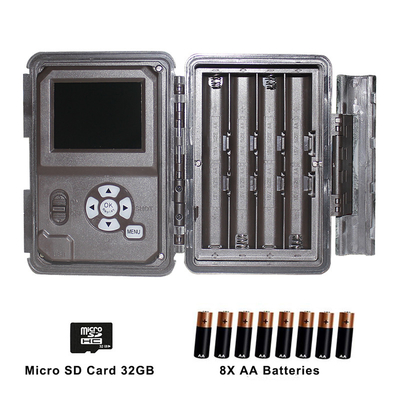 Experience the Thrill of Hunting with HD Hunting Cameras 32MP Dual-Lens Trail Camera with 4K Video and 100ft Night Vision