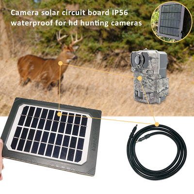 hunting accessories Solar Panel As a Supplementary Power ABS25 Fireproof Material with Screw in Thread on Both Cord Ends