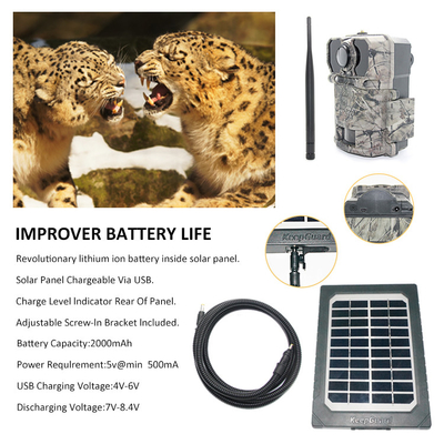 hunting accessories Solar Panel As a Supplementary Power ABS25 Fireproof Material with Screw in Thread on Both Cord Ends