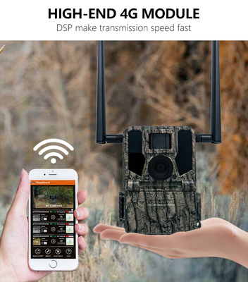 High-End 4g wireless trail camera 2024 Newest KW897 with dual antennas 36MP 2K 0.1s trigger speed with night vision for  for wildlife research