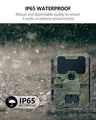Trail camera KW866 with WIFI connection 0.25s trigger speed waterproof IP67 up to 512GB Storage 32MP 4K at 30fps for buck shot