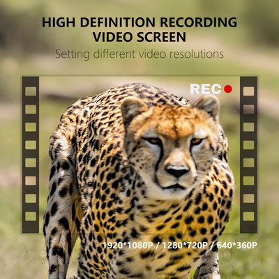 Hidden camera with dual lens KW591 waterproof IP67 30MP 1080P 0.4s Trigger speed night vison up to 512GB for wildlife research