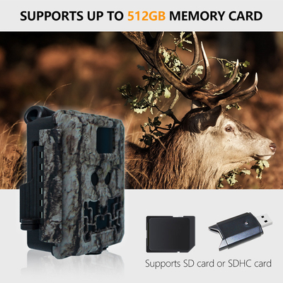 Hidden camera with dual lens KW591 waterproof IP67 30MP 1080P 0.4s Trigger speed night vison up to 512GB for wildlife research