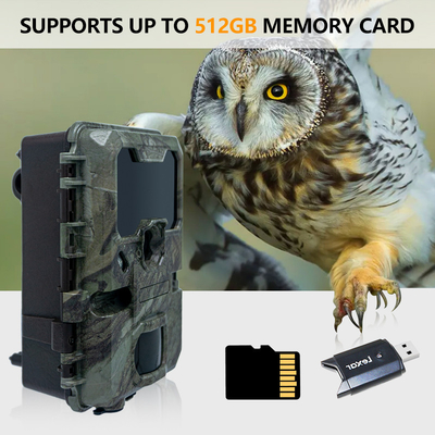 Night Vision Hunting Camera with small size KW788 0.1s trigger 32MP sharp image 4K video waterproof IP67 for hunting