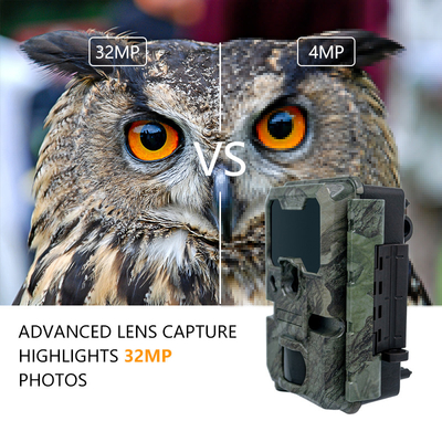 Night Vision Hunting Camera with small size KW788 0.1s trigger 32MP sharp image 4K video waterproof IP67 for hunting