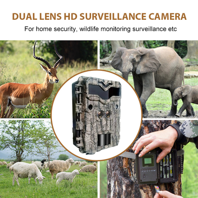 Hunting camera KW698A dual sensors 0.25s capture speed 30MP 1080PHD no-glow 100ft night range waterproof IP67 scouting camera