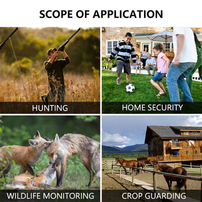 Experience the Thrill of Hunting with HD Hunting Cameras 32MP Dual-Lens Trail Camera with 4K Video and 100ft Night Vision