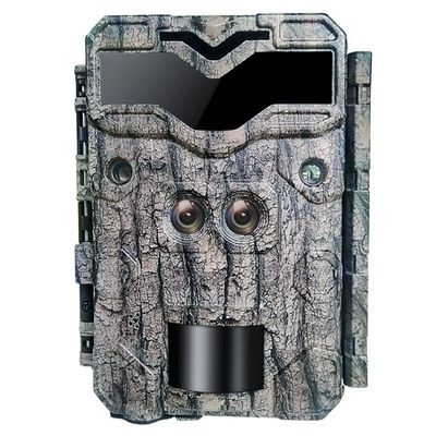 HD Hunting Cameras Keepguard Dual-Lens 32MP No-Glow LED Trail Camera 1080P Night Vision Hunting Game Camera for Wildlife