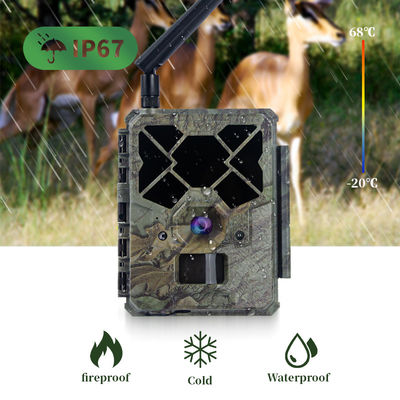 4G LTE cellular app control fast trigger no glow long working hour hunting accessary trail camera