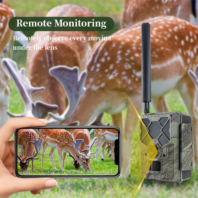 4G LTE cellular app control fast trigger no glow long working hour hunting accessary trail camera