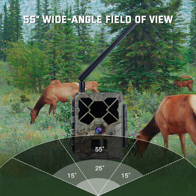 4G LTE cellular app control fast trigger no glow long working hour hunting accessary trail camera