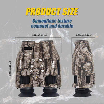 Professional Portable 12x25 High Power Night Vision Binoculars for Outdoor Camping Hunting Adventures Low Light Conditions