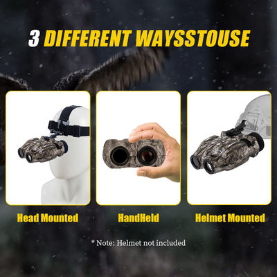 Professional Portable 12x25 High Power Night Vision Binoculars for Outdoor Camping Hunting Adventures Low Light Conditions
