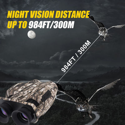 Professional Portable 12x25 High Power Night Vision Binoculars for Outdoor Camping Hunting Adventures Low Light Conditions