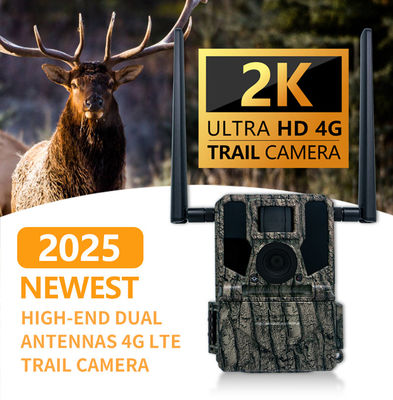 4G Trail Camera Photo Video 36MP Image Size 1-9 Capture Number 5s-60s Video Length