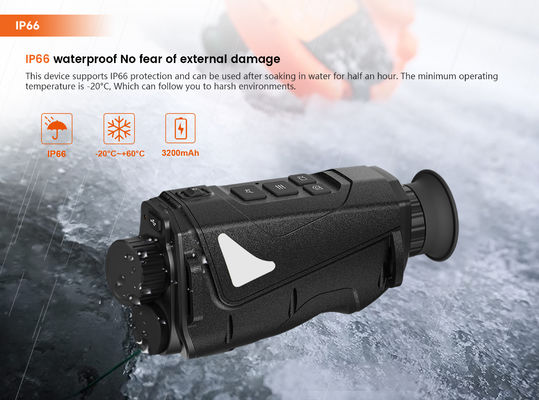 Thermal imaging binoculars with red dot 850nm night vision device 8x digital zoom