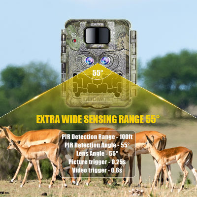 940nm LEDS Infrared Wildlife Camera Programmable LCD Display