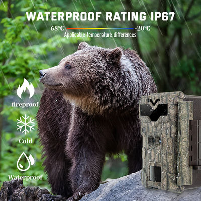 32MP Dual Lens HD Hunting Cameras 4K Game No Glow Wildlife Camera
