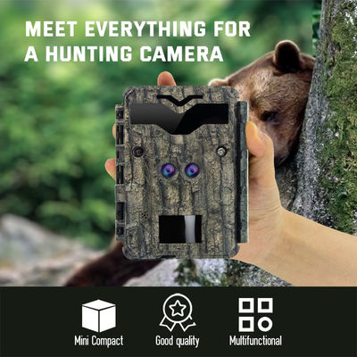 32MP Dual Lens HD Hunting Cameras 4K Game No Glow Wildlife Camera