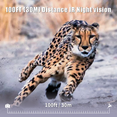 High Sensor Resolution Wildlife Camera 13MP Cmos Dual Lens Trail Camera