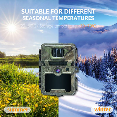 940nm Flash Digital Wildlife Camera 48 LEDs No Glow PIR For Hunting