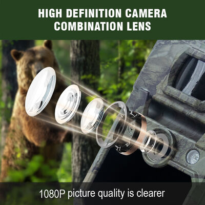 940nm Flash Digital Wildlife Camera 48 LEDs No Glow PIR For Hunting