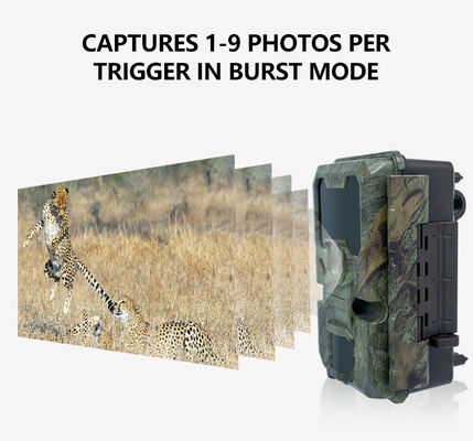 Stock Wireless WiFi Bluetooth Camera Mobile Trail Camera Ideal for Hunting Security and Wildlife Monitoring Applications