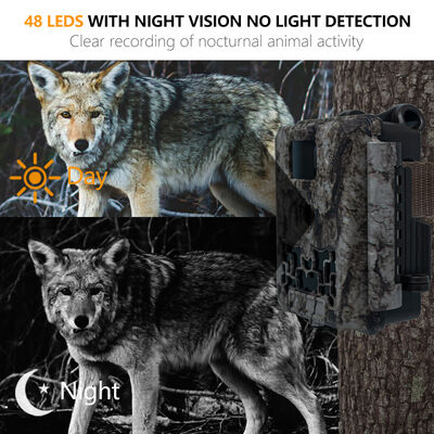 5.5 X 3.7 X 2.8 Inches Hunting Camera Forest Camera Motion Sensor Infrared Night Vision Wildlife Monitoring Trail Device