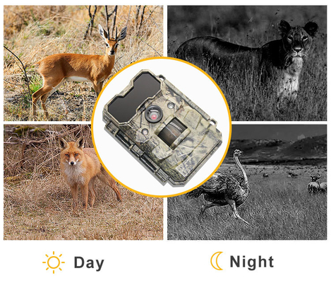 IP67 Camouflage No Glow Infrared Fast Trigger Deer Hunting Trail Camera