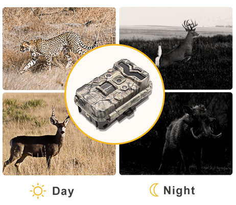 30MP 1080P HD Hunting Wildlife Trail Camera No Glow Infrared LEDs