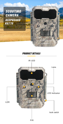20MP Thermal Surveillance Hunting Camera Waterproof IP65 WEEE