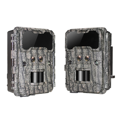 Native 13MP CMOS Dual Lens Trail Camera Hunting Camera 0.3s Nigh Vision Wildlife camera