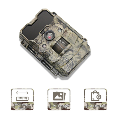 Programmable 0.25S Trigger Wildlife Garden Camera 180mA With Micro Lens