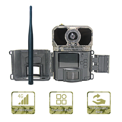 LCD Display 4G Trail Camera Programmable 940nm NO GLOW ICCID FTP SMTP MMS APP control hunting accessories