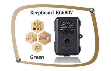 Waterproof IP54 8MP Trial Camera Wildlife Motion Camera KeepGuard 680NV