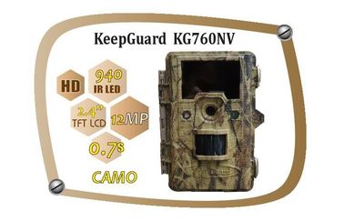 12MP Infrared Digital Wildlife Camera for Scouting , KeepGuard 760NV