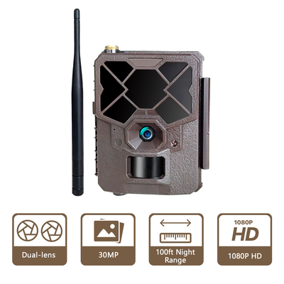 4G wireless Trail Camera App Remote control hd display cellular hunting camera