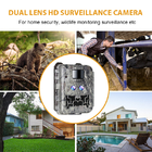 DC12V Dual Lens 1080P Wildlife Trail Camera 13MP CMOS No Glow Cam