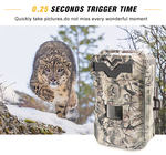 30MP 1080P HD Hunting Wildlife Trail Camera No Glow Infrared LEDs