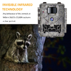 940nm Wildlife Trail Hunting Camera No Glow 30MP 1080P HD 0.3s Trigger