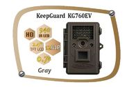 Red Glow IR LEDs IP54 Waterproof Trail Camera For Deer Hunting , 0.7s Trigger Time