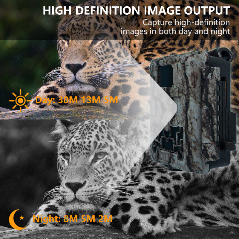 Hunting camera KW591 no-glow dual sensors 1080P waterproof IP67 0.4s trigger speed up to 512GB storage Hunting Camera