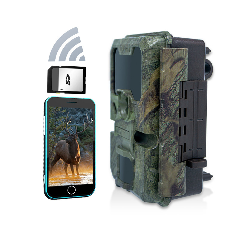WIFI trail Camera KW866 waterproof IP67 OEM/ODM up to 512GB Storage SD Memory Card 32MP 4K wildlife camera