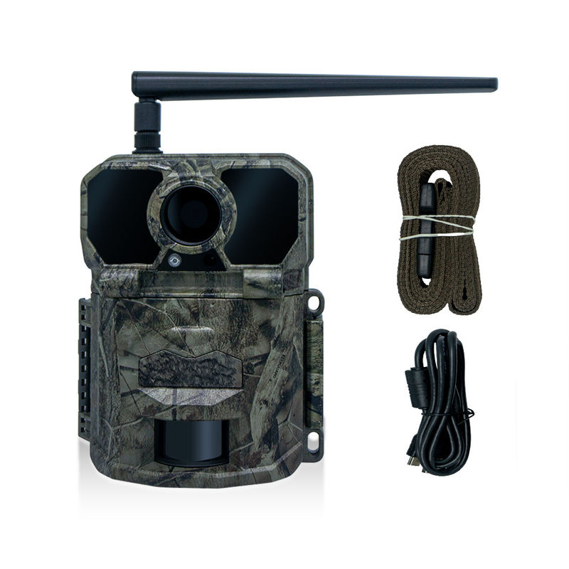 Newest High-End KW896 Antenna 100ft Night Range 32MP 2K Hunting Camera GSM for 4G Wildlife Research for Trail Camera